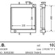 Radiator for JCB 8014