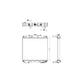 Radiator for Yanmar ViO55