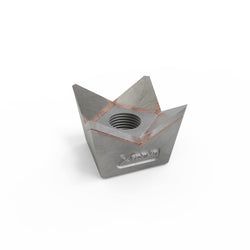 Carbide Beaver Teeth 1" NF Thread for Quadco 24C Feller Buncher Heads OEM Part# QV4X4NSBK-G1.