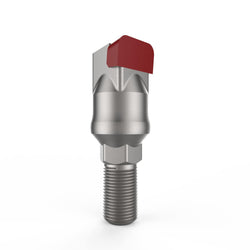 Carbide Thumbnail Bit Long Short Hex Pocket Head for Bandit 2890SP Stump Grinder with Revolution Wheel OEM Part# 900-9912-24.