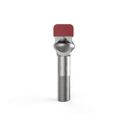 Carbide Thumbnail Bit Long Side Square Set Pocket Head for Carlton Hurricane TRX OLD STYLE Stump Grinder Replaces Carlton Plow Bit OEM Part# 0450120.