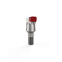 Carbide Thumbnail Bit Short Short Offset Head for Carlton SP7015 Remote Machine with 2-Speed Stump Grinder Years 2009 to 2011 Replaces Carlton Short Plow Bit OEM Part# 0450131.