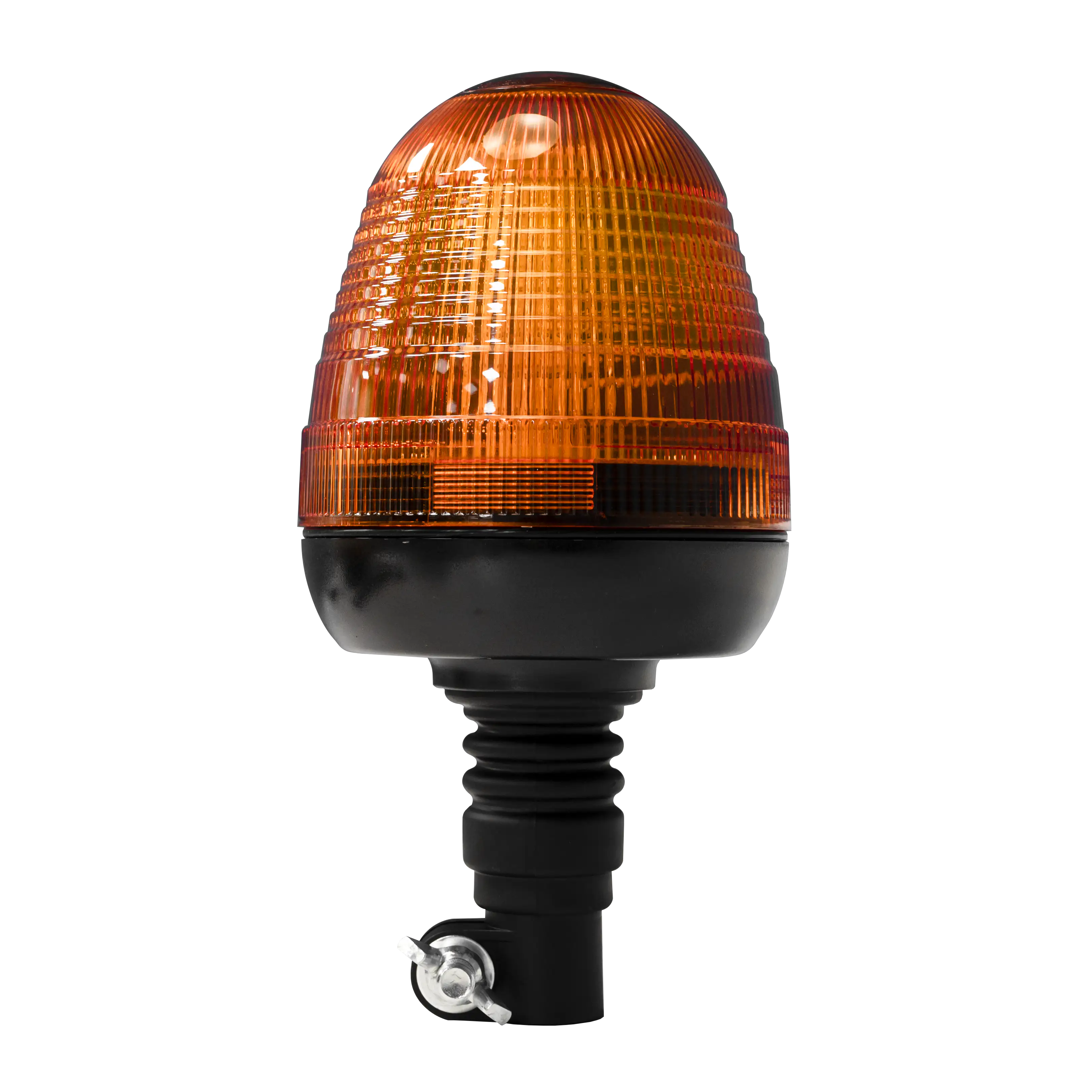 12/24V Orange LED Flexi Pole Mount Beacon.