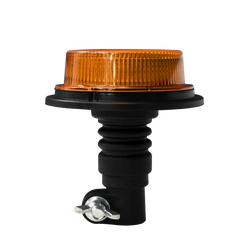 12/24V Orange LED Flexi Pole Mount Low Profile Beacon.