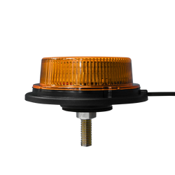 12/24V Orange LED Single Bolt Low Profile Beacon.