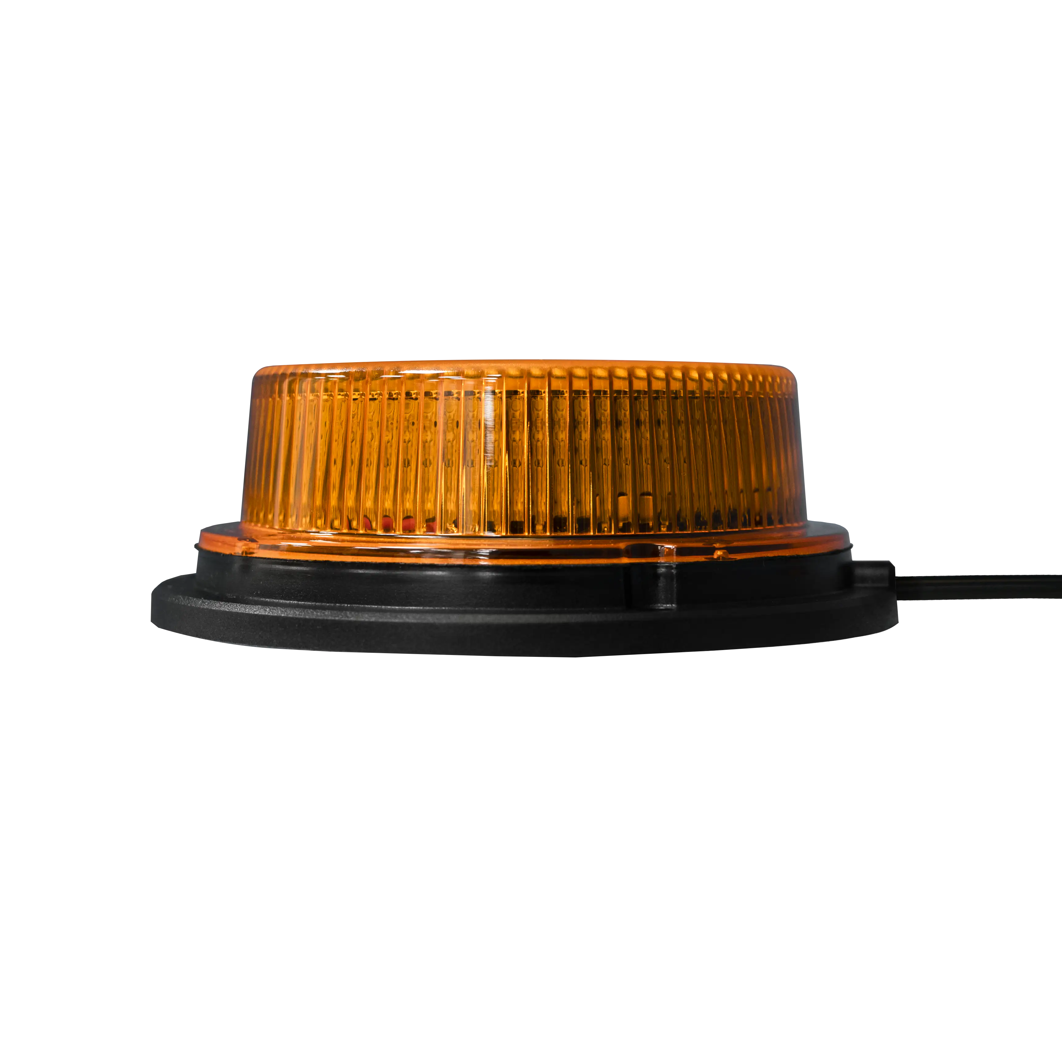 12/24V Orange LED Magnetic / 3 Bolt Low Profile Beacon.