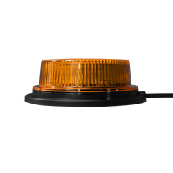 12/24V Orange LED Magnetic / 3 Bolt Low Profile Beacon.