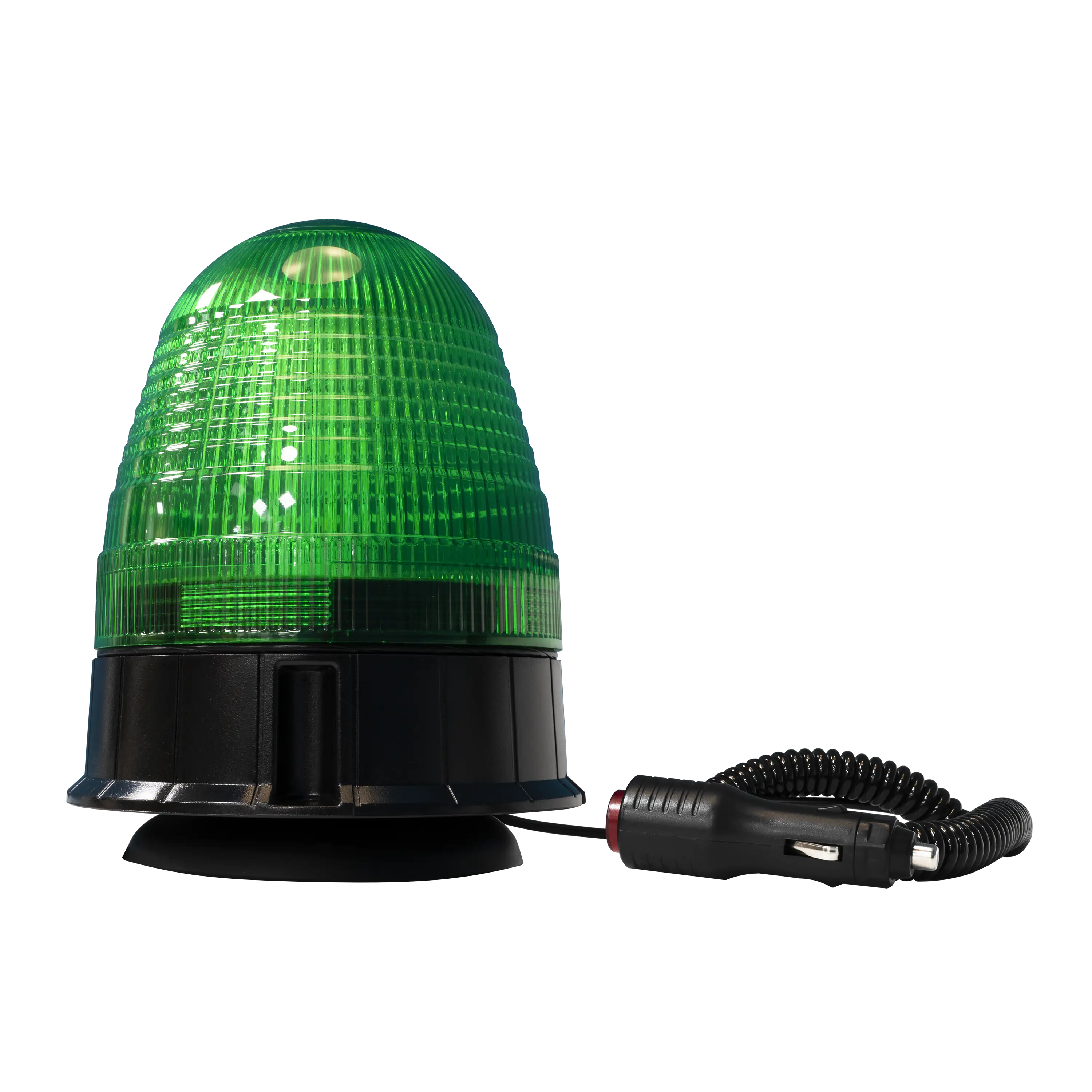 12/24V Green LED Magnetic / 3 Bolt Beacon.