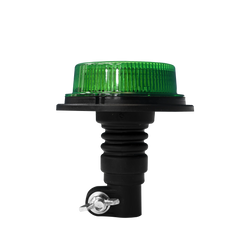12/24V Green LED Flexi Pole Mount Low Profile Beacon.