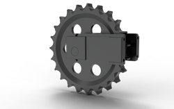 Idler Assembly for JCB 8025 ZTS.