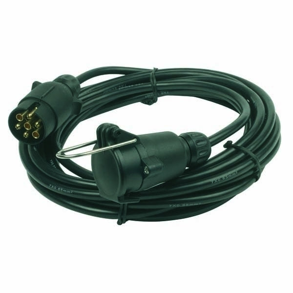 7 Pin N-Type Extension Lead - 6m.