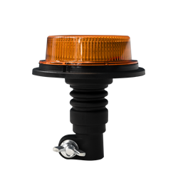 12/24V Orange LED Flexi Pole Mount Low Profile Beacon