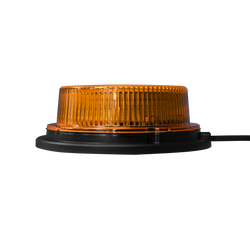 12/24V Orange LED Magnetic / 3 Bolt Low Profile Beacon