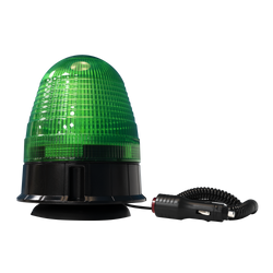 12/24V Green LED Magnetic / 3 Bolt Beacon