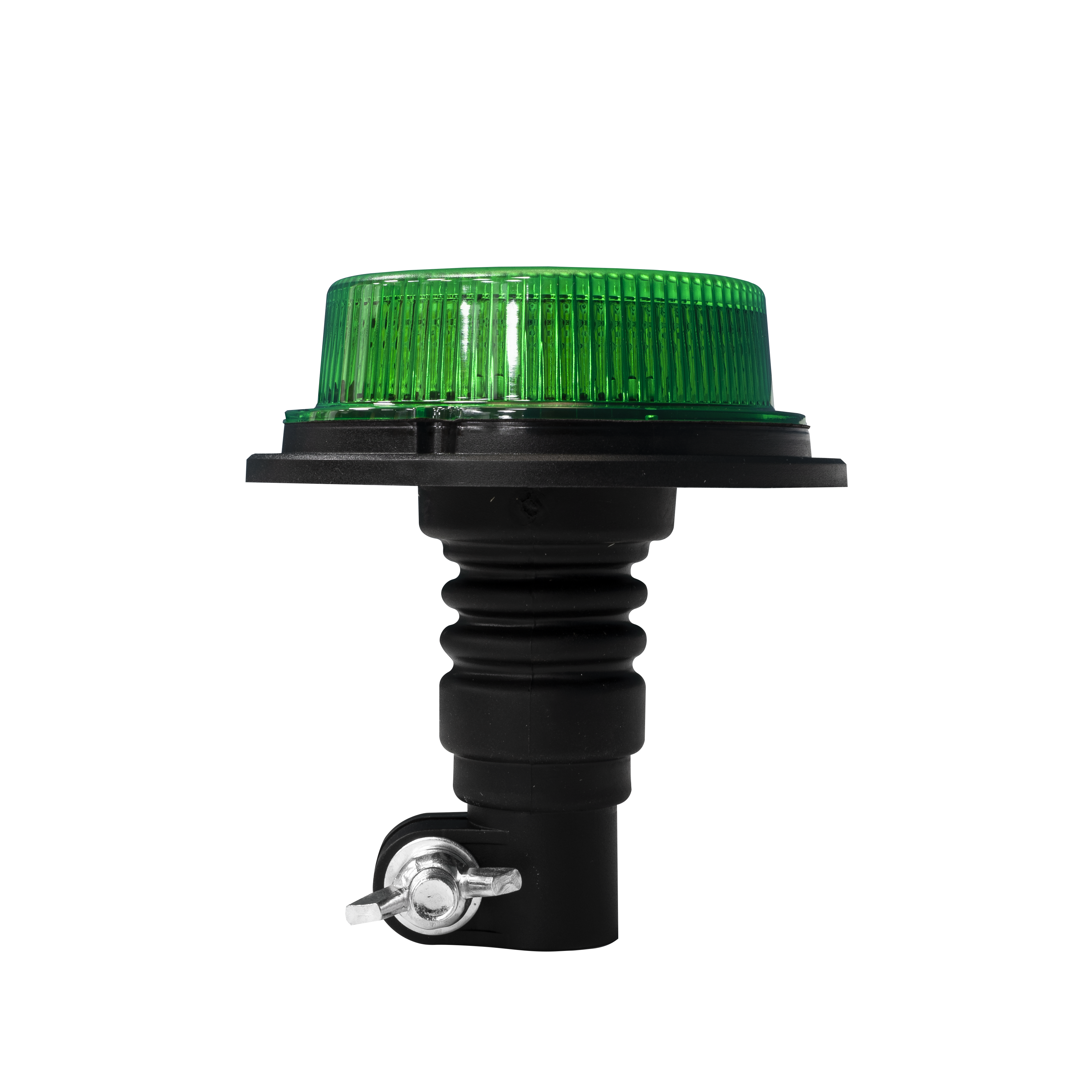 12/24V Green LED Flexi Pole Mount Low Profile Beacon.