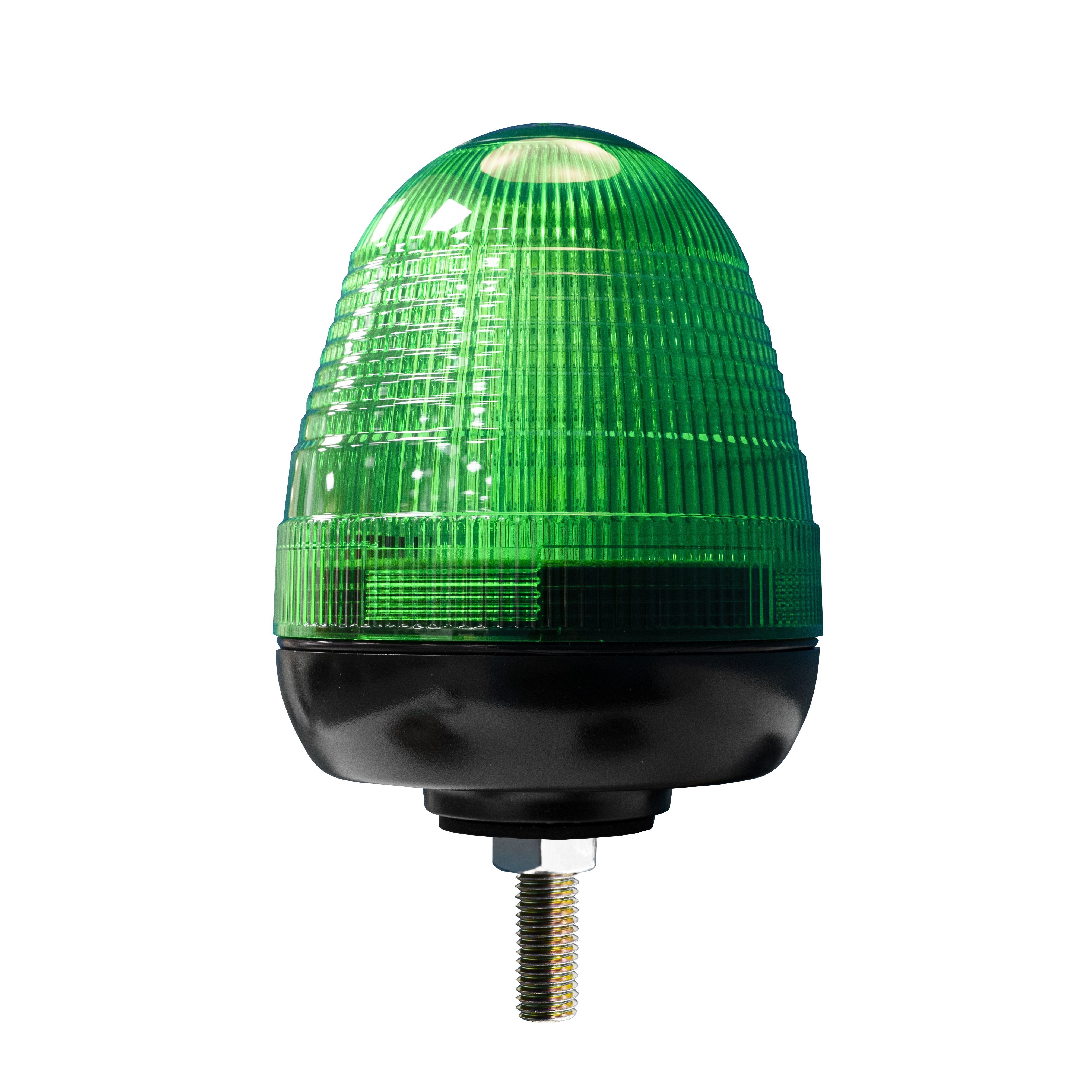 12/24V Green LED Single Bolt Beacon.