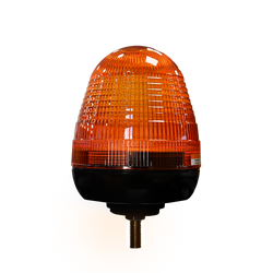 12/24V Orange LED Single Bolt Beacon